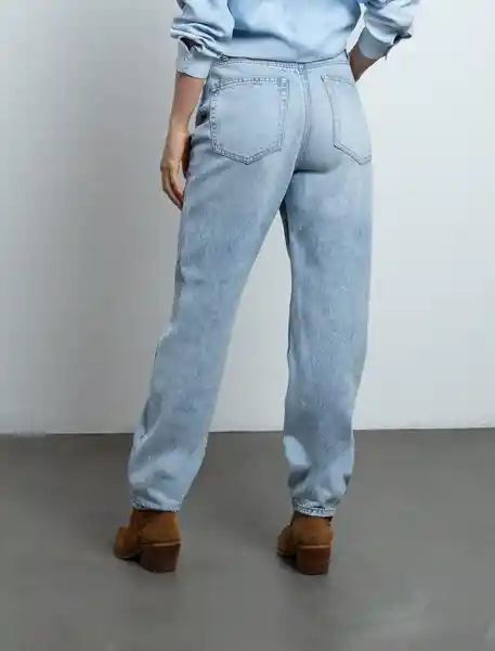 Jean Dalia Mujer Azul Índigo Medio Talla 12 493F310 Naf Naf