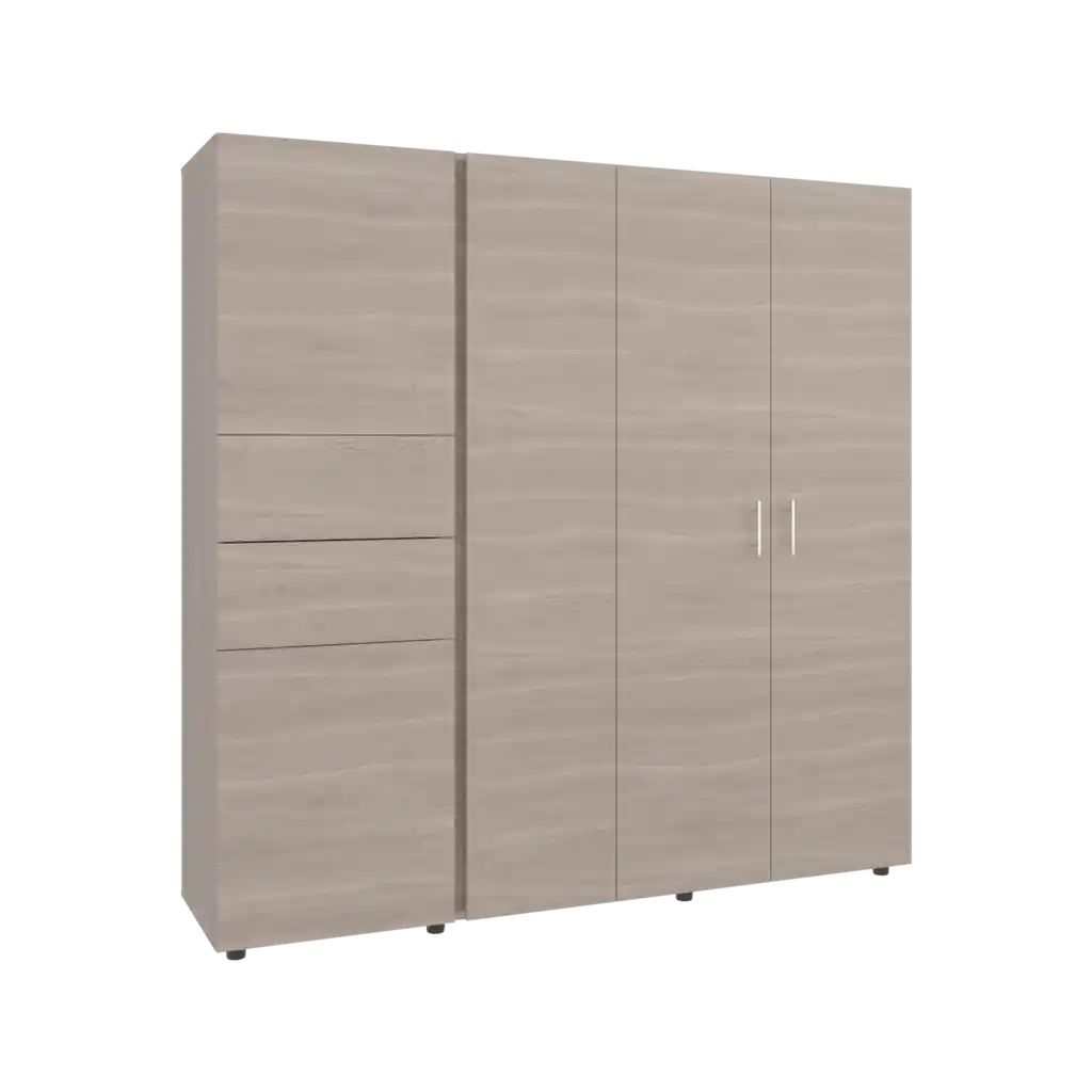 Closet Antalya 200x200x52 Rta Bardolino Blanco