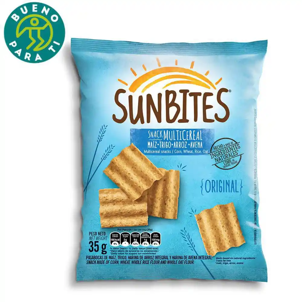 Sunbites Snack Multicereal 