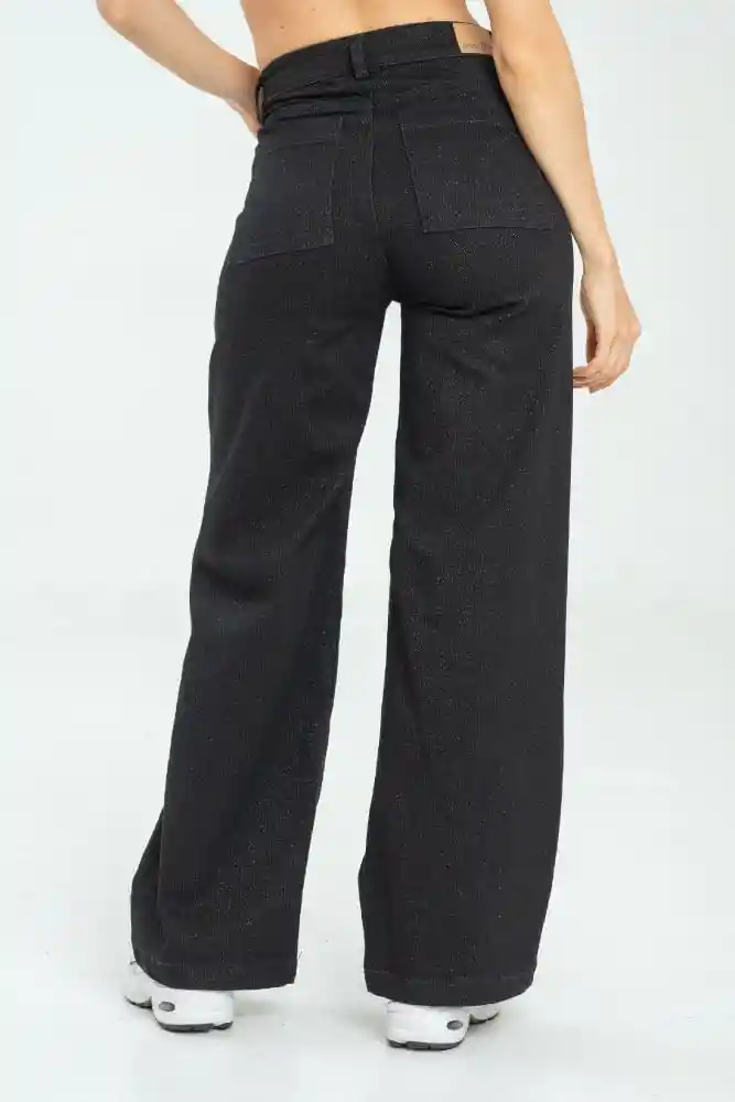 Jeans Lurex Black