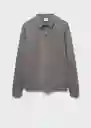 Buzo Sudadera Marcp Antracita Talla M Hombre Mango