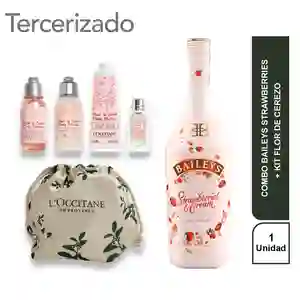 Combo Baileys Strawberries + Kit Flor de Cerezo Loccitane