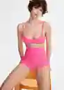 Top Bikini Corina Fucsia Talla S Mujer Mango