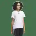Adidas Camiseta Small Logo Mujer Blanco Talla S Ref: IW4983