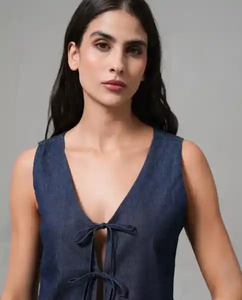 Camisa Mujer Azul M 213G003_AZU194052 Rifle