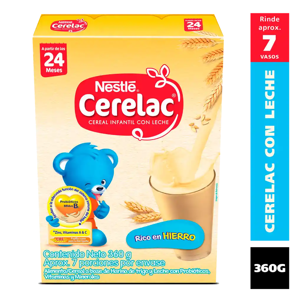 Cereal infantil NESTUM CERELAC x 360g