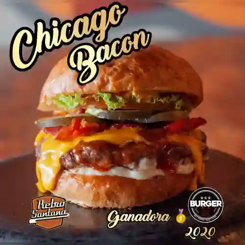 Burger Chicago Bacon #1Burgerfest 2020