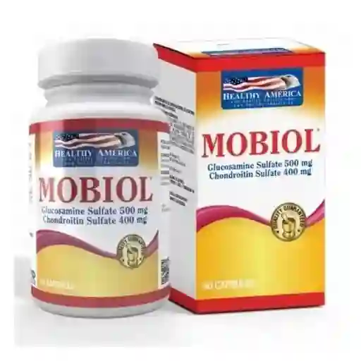 HEALTHY AMERICA Mobiol Gluco+Condro Capsulas X60