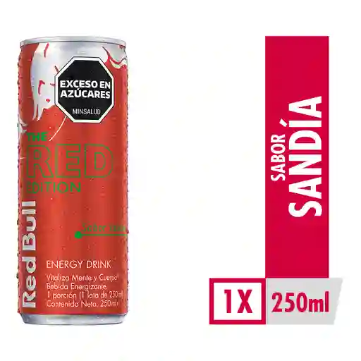 Red Bull Bebida Energizante Sandia 250ml