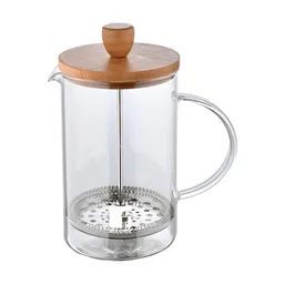 Cafetera Bergner Embolo Vidrio Coffee Lovers