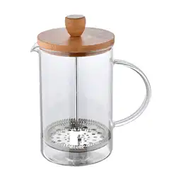 Cafetera Bergner Embolo Vidrio Coffee Lovers