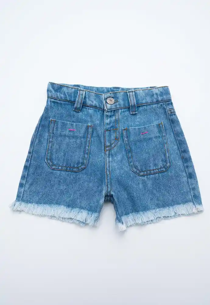 Short Indigo 12/18mese-azul