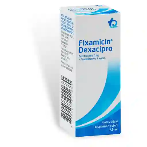 Fixamicin Gotas Óticas (3 mg / 1 mg)