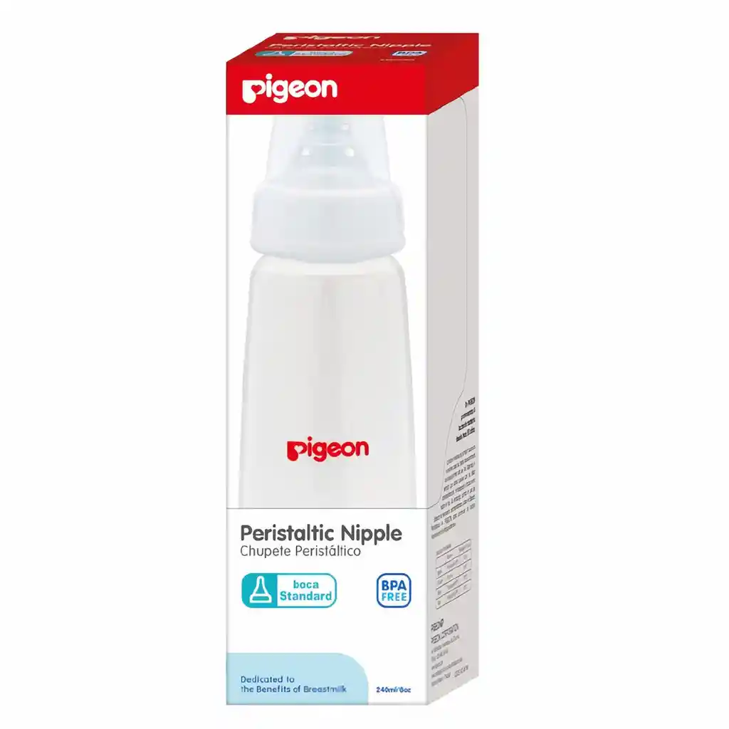 Pigeon Biberón Peristáltico Bpa Free 8 Oz 51A898