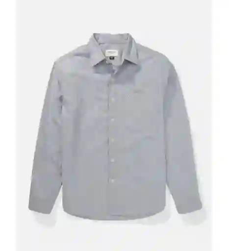 Camisa Hombre Color Gris Talla X-SMALL American Eagle