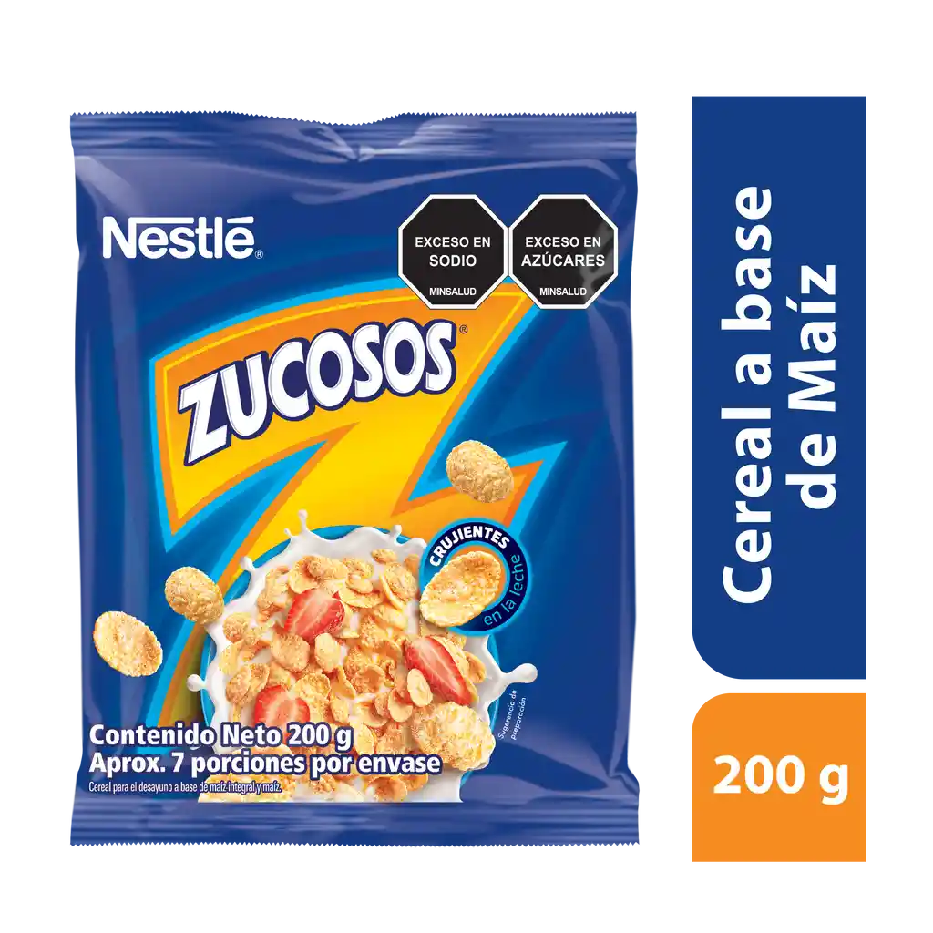 Cereal ZUCOSOS hojuelas azucaradas por 200g