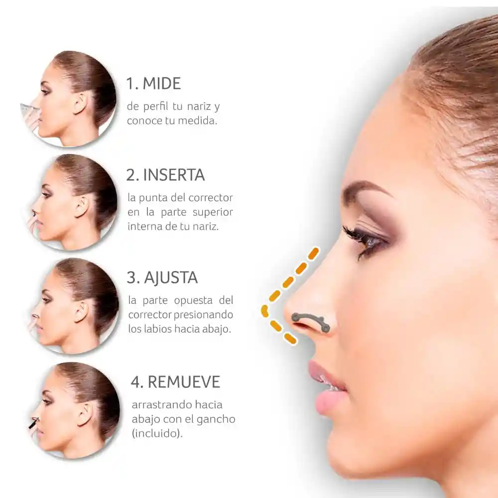 Corrector Nasal Perfilador Nariz Perfecta