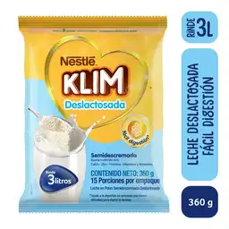 Leche en polvo KLIM Deslactosada x 360g