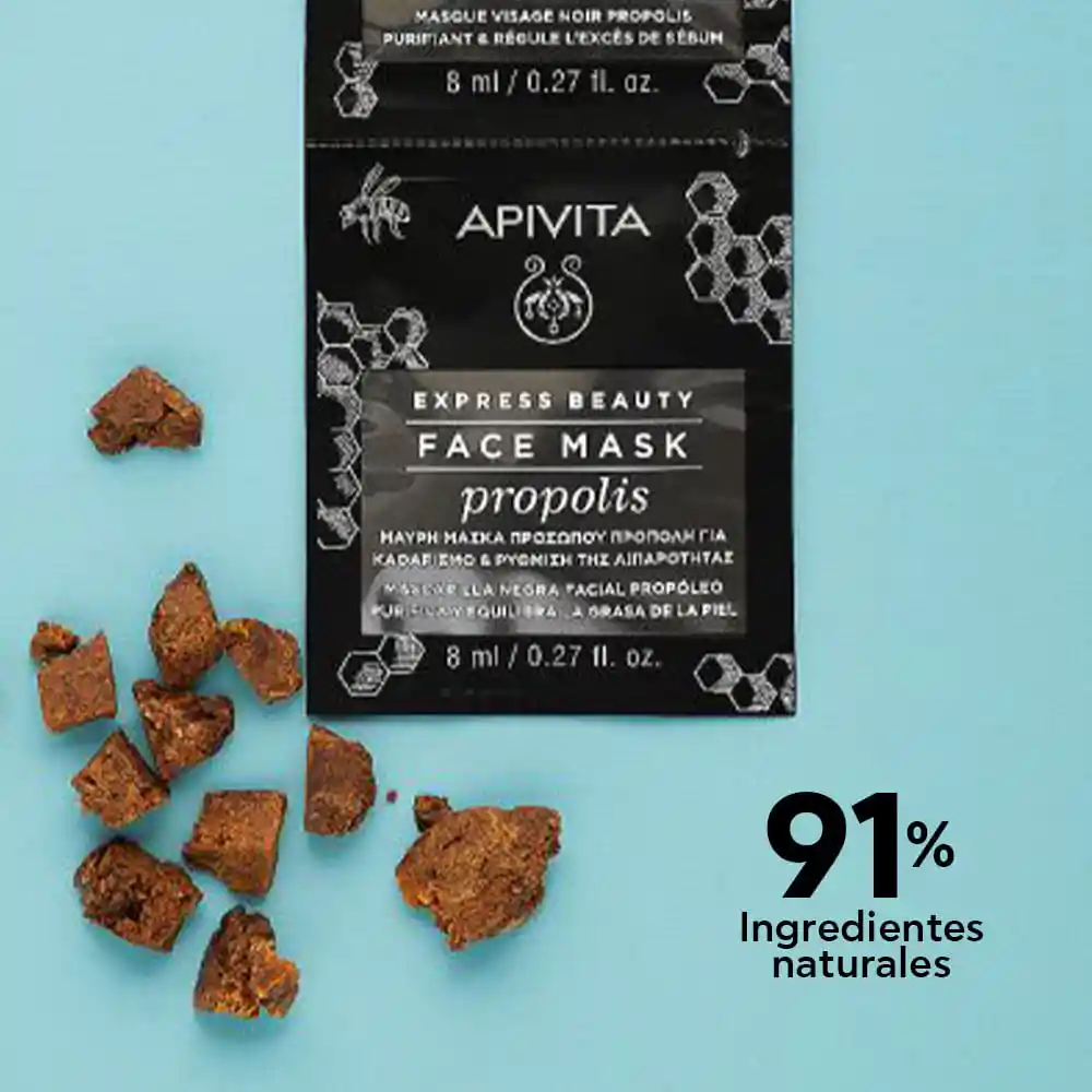 Apivita Mascarilla Facial Propóleo Express Beauty