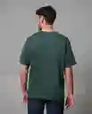 Camiseta Hombre Verde Talla XXL 103G010_VER195414 Rifle