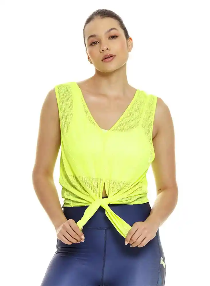 Camiseta Manga Sisa L-verdeneon