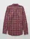 Camisa Hombre Vinotinto Talla Medium 2722683 American Eagle