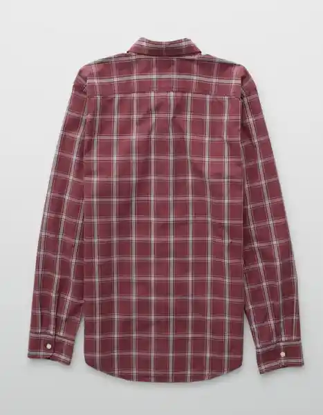 Camisa Hombre Vinotinto Talla Medium 2722683 American Eagle