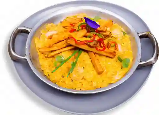 Arroz con camarones
