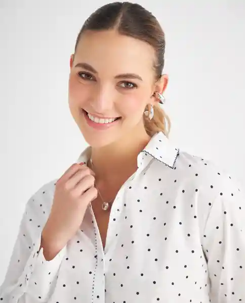 Camisa Blanco 0 Claro Talla S 119F004 Esprit