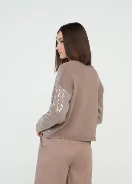 Tejido Mujer Crudo Novia Claro Talla L 589g018 Naf Naf