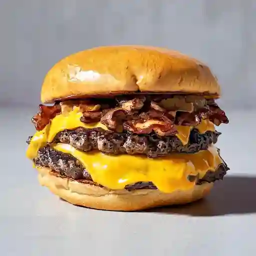 Hamburguesa Carbón De Pollo