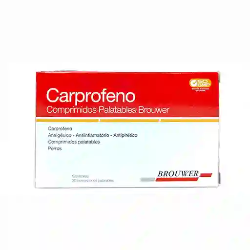 Carprofeno Comprimidos Palatables para Perros (100 mg)