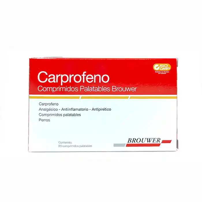 Carprofeno Comprimidos Palatables para Perros (100 mg)