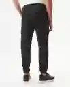 Pantalón Cargo Masculino Negro Sombrio Talla 30 Chevignon