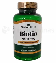 Biotin Suplemento Dietario 900 Mcg
