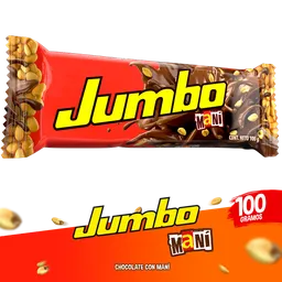 Jumbo Chocolatina Maní