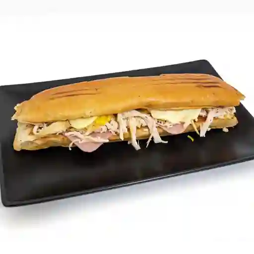 Aplastadito con pollo