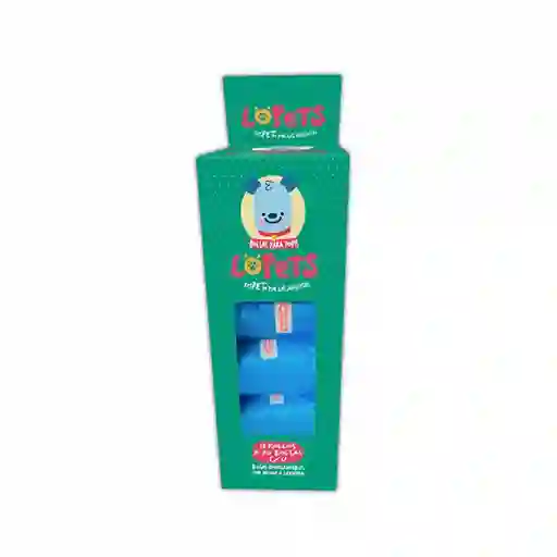 Lopets Bolsas Biodegradables X 12 Uni