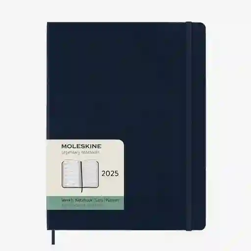 Moleskine Agenda 2025 Xl Sem Azul sc