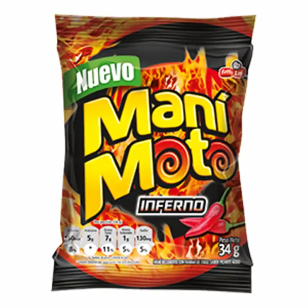 Mani Moto Snack Inferno
