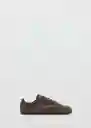 Tenis Deportiva Flat1 Chocolate Talla 38 Mujer Mango
