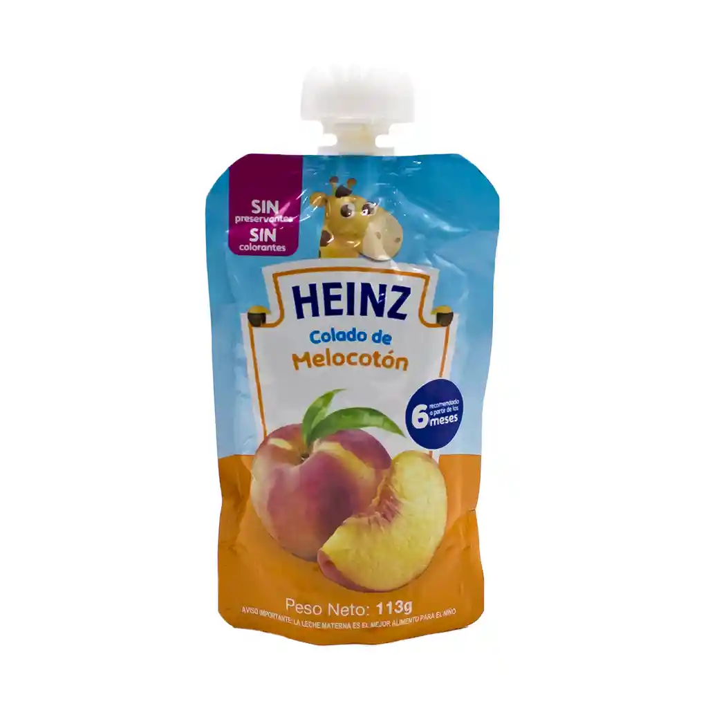 Heinz Colado de Melocotón 6+ Meses Flex