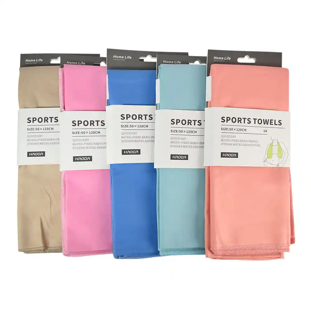 Toalla Haoda Deportiva de Secado Rápido 50*120 Cm