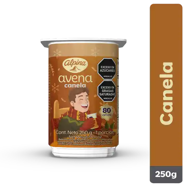 Alpina Avena Canela Vaso 250 g