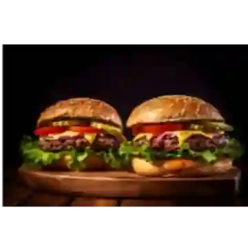 2 Burgers Clásicas + Gaseosa 1.5