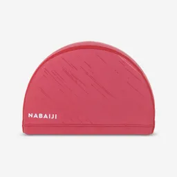 Gorro De Natación En Tela Revestida De Silicona Talla M - Rosado