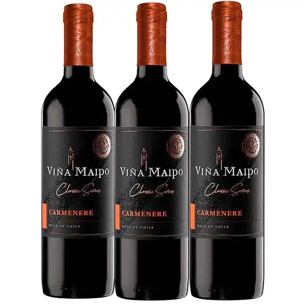 Vino Viña Maipo Carmenere 2x3