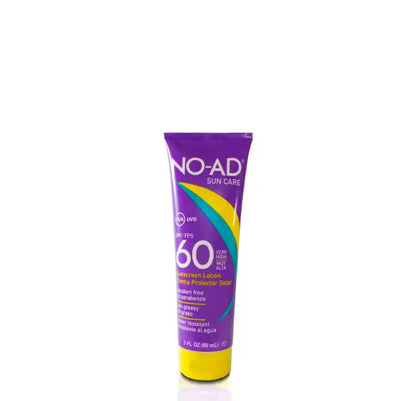NO-AD Bloqueador Solar SPF 60