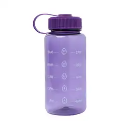 Miniso Botella de Plástico de Agua Fría Con Asa Cool Morado