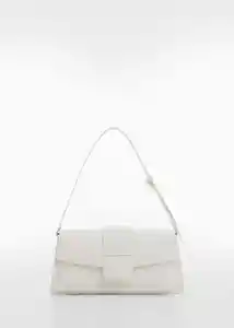 Bolso M Agnes Blanco Mujer Mango